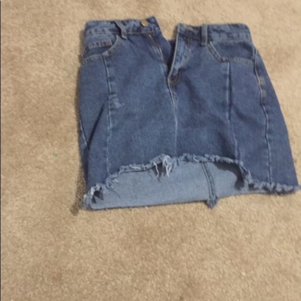 Jean skirt